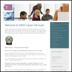 Screen shot of the Copier Consultants Ltd website.