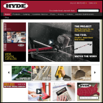 Screen shot of the Creative Service (Hyde) Ltd website.