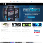 Screen shot of the Idx Technology Europe Ltd website.