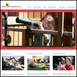 Screen shot of the Woodlands Nursery (Derby) Ltd website.