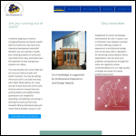 Screen shot of the Davy Design & Development Ltd website.