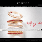 Screen shot of the Faberge Fabrique Ltd website.