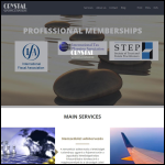 Screen shot of the Crystalword Ltd website.