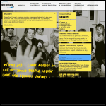 Screen shot of the Fast Forward (London) Ltd website.