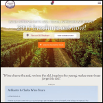Screen shot of the Arblaster & Clarke Wine Tours Ltd website.