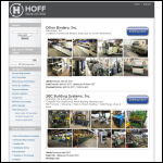 Screen shot of the Hoff Associates Ltd website.