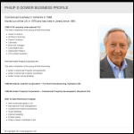 Screen shot of the Antler Property Corporation Plc website.