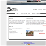 Screen shot of the Simone Surveys Ltd website.