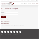 Screen shot of the Rps Timetrax Ltd website.