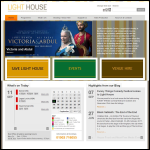 Screen shot of the Light House Media Centre website.