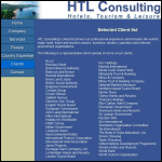 Screen shot of the Htl Consulting Ltd website.