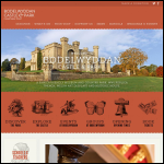 Screen shot of the Bodelwyddan Castle Enterprises Ltd website.