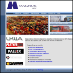Screen shot of the Magnus Group Ltd website.