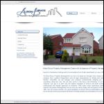 Screen shot of the Alison Properties Ltd website.