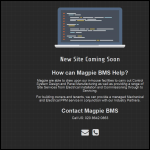 Screen shot of the Magpie B.M.S. Services Ltd website.
