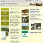 Screen shot of the Ymddiriedolaeth Yr Hafod-hafod Trust website.