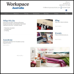 Screen shot of the Workspace 10 Ltd website.