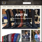 Screen shot of the Equiport Ltd website.