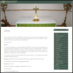 Screen shot of the Evenlode Vale Ministry Trust website.