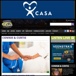 Screen shot of the Curtis Connect Ltd website.