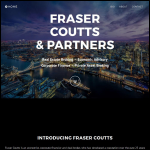 Screen shot of the Fraser Coutts & Partners Ltd website.