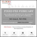 Screen shot of the Ellders Property Co. Ltd website.