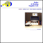 Screen shot of the Boiler & Heating Supplies Ltd website.