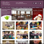 Screen shot of the Cheshire Workshops Ltd website.
