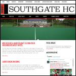 Screen shot of the The Southgate Sports & Leisure Trust website.