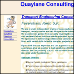 Screen shot of the Quaylane Consulting Ltd website.