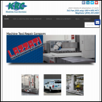 Screen shot of the Machine Tool Services Ltd website.