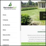Screen shot of the Harrowden Turf Ltd website.