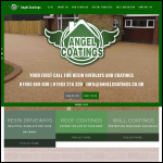Screen shot of the Antel Services Property Maintenance Ltd website.