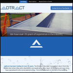 Screen shot of the Ladtract (Maintenance & Construction) Ltd website.