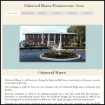 Screen shot of the Manor Park Community Association website.