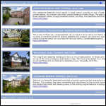 Screen shot of the Thornley Groves (Sale) Ltd website.