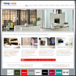 Screen shot of the Living in Style Kitchens & Bedrooms Ltd website.