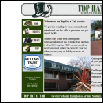 Screen shot of the Top Hat & Tail Ltd website.