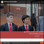 Screen shot of the The Hampstead School of Art website.