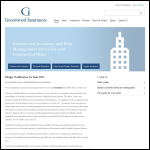 Screen shot of the Glenavon Consultants Ltd website.