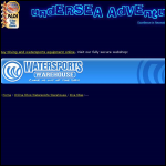 Screen shot of the Undersea Adventures Ltd website.