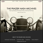 Screen shot of the Michael Frazer Ltd website.