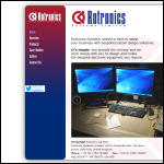 Screen shot of the Rotronics Systems Ltd website.