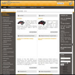 Screen shot of the Nex Systems Ltd website.