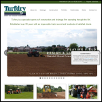 Screen shot of the Turfdry Ltd website.