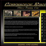Screen shot of the Conqueror Racing Ltd website.