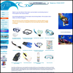 Screen shot of the M & S Sub-aqua Supplies Ltd website.