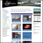 Screen shot of the Sas & Trewartha's Plumbing & Heating Ltd website.