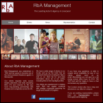 Screen shot of the Rba Management Ltd website.