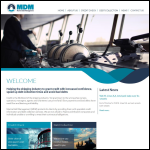 Screen shot of the Marine Debt Management Ltd website.